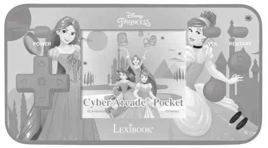 LEXIBOOK JL1895 1 Portable Handheld Game Console Cyber Arcade - fig5