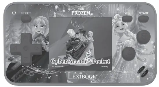 LEXIBOOK JL1895 1 Portable Handheld Game Console Cyber Arcade - fig6