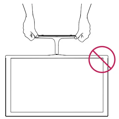 LG 22MN430M LED LCD Monitor - body