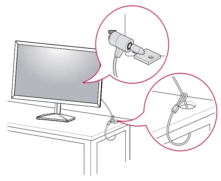 LG 22MN430M LED LCD Monitor - table 1