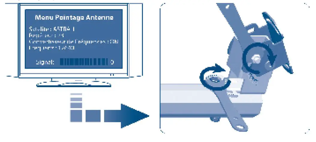 STRONG SlimSat SA61 Satellite Antenna with integrated Single LNB-10