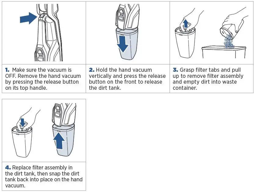 BISSELL 3190 Series ReadyClean Cordless 2-In-1 Lightweight Vacuum Cleaner 6