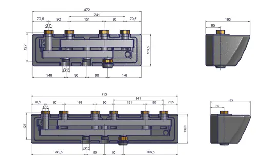 WATTS VB20 Series Boiler Manifold Installation FIG 5