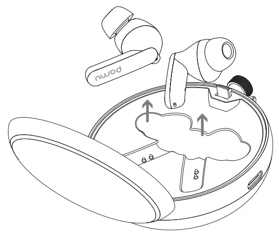 pamu Quiet T10 ANC Bluetooth 5 TWS IPX4 Earphone -fig1