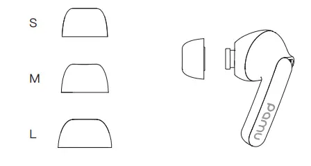 pamu Quiet T10 ANC Bluetooth 5 TWS IPX4 Earphone -fig4