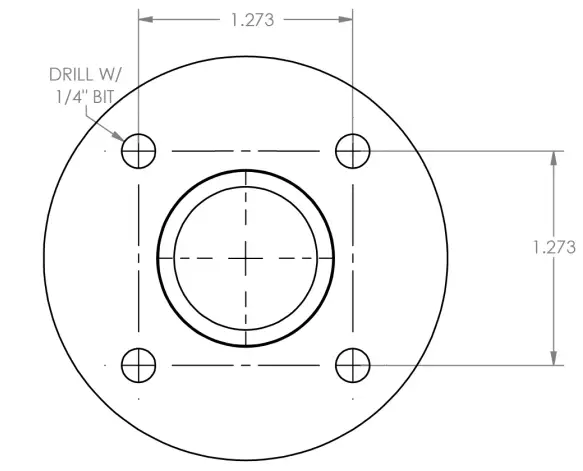 PTM Edge UCX 17 Pro Pontoon Mirror Universal Mount - Installation