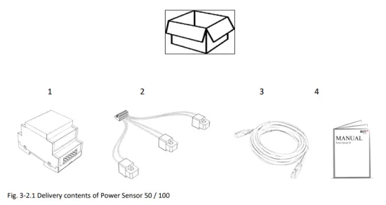 RCT power Power Sensor 50 100 - overview1