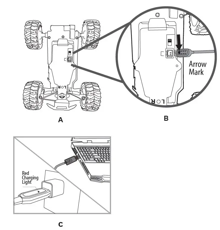 POWER-CRAZE-C0120-High-Speed-Mini-RC-Car-with-Controller- Blue-fig1