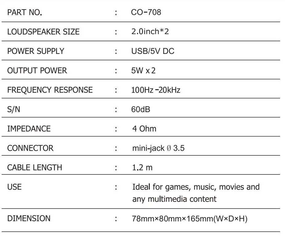 Aumedi Technology CO-708 2.0 Computer Speaker-FIG4