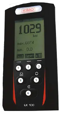 sauermann LX 100 Handheld Luximeter-fig1