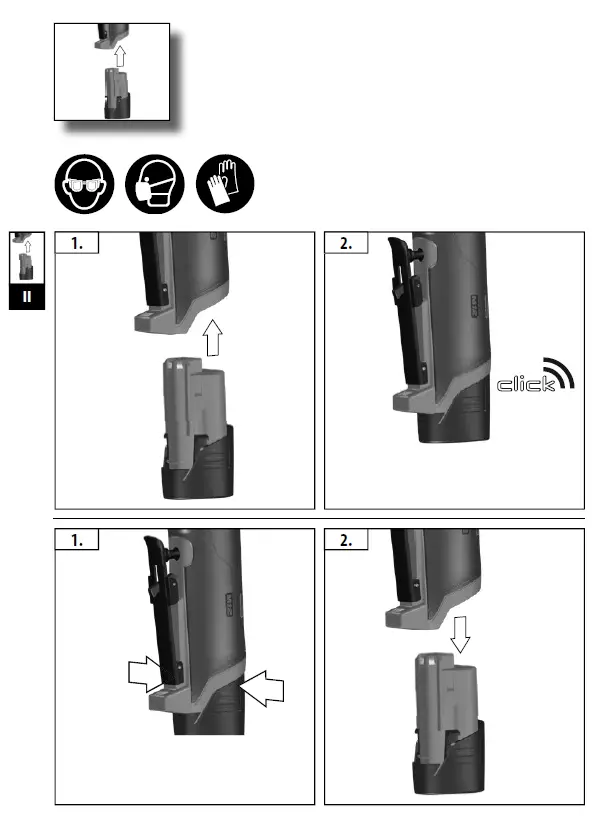 milwaukee- M12FDGA-0 -12V 4.0 Ah & -2.0Ah Li-Ion -RedLithium -Brushless- Cordless- Angled -Die -Grinder -5