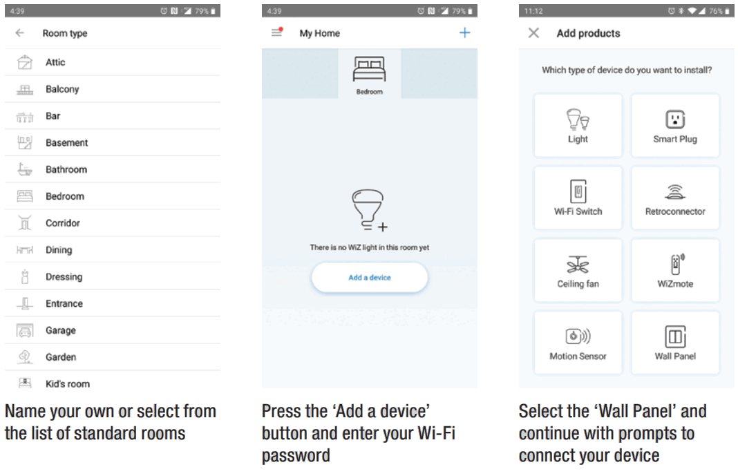 SPEX LIGHTING SLWZ SNC 01 Smart Room Controller - APP