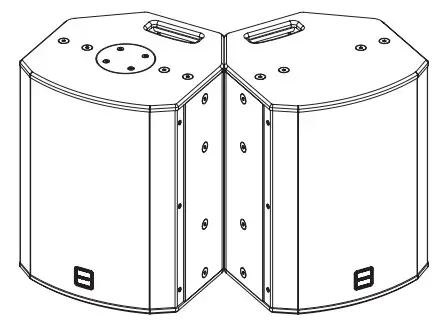 TANNOY VX 15Q WH 15 12 Inch Power Dual Full Range Loudspeaker - Mounting and Fixing
