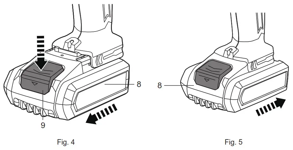 MAC 18V Combi Drill -Battery pack