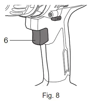 MAC 18V Combi Drill - ISwitching ON-OFF (Fig8)