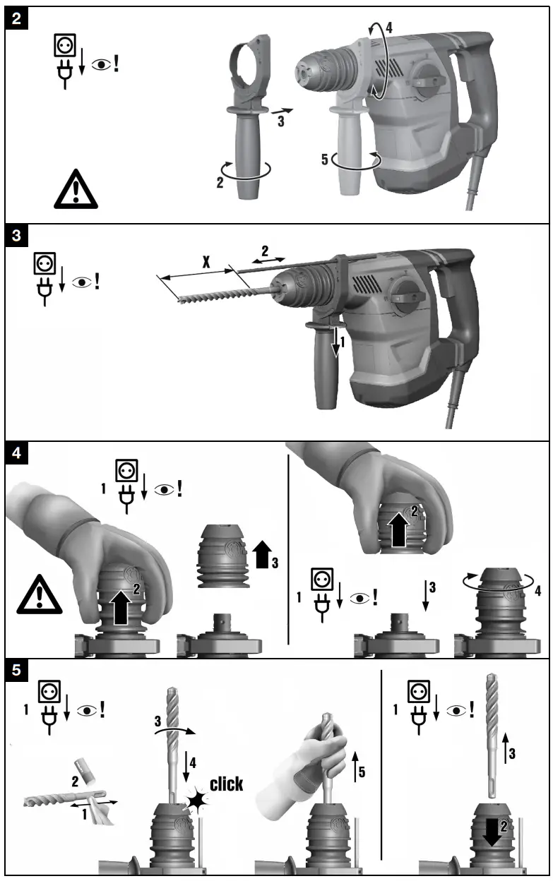HILTI TE 30 AVR Rotary Hammer - fig 1