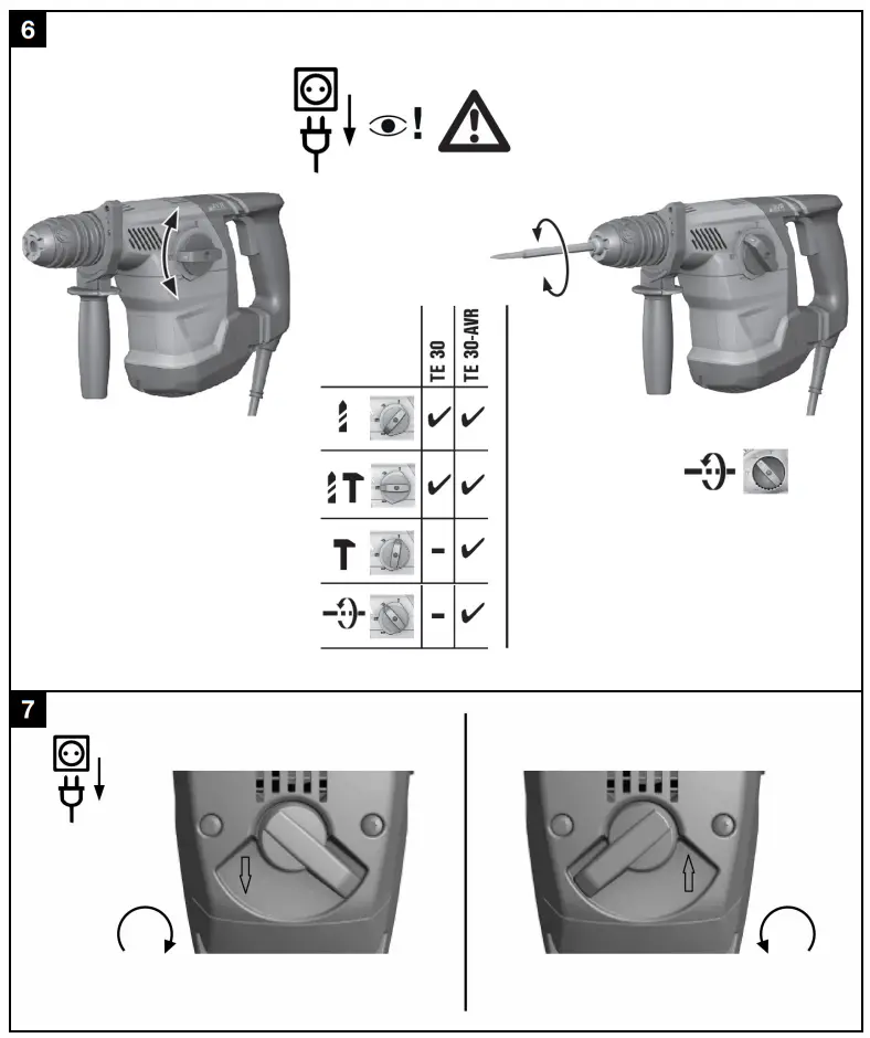 HILTI TE 30 AVR Rotary Hammer - fig 2