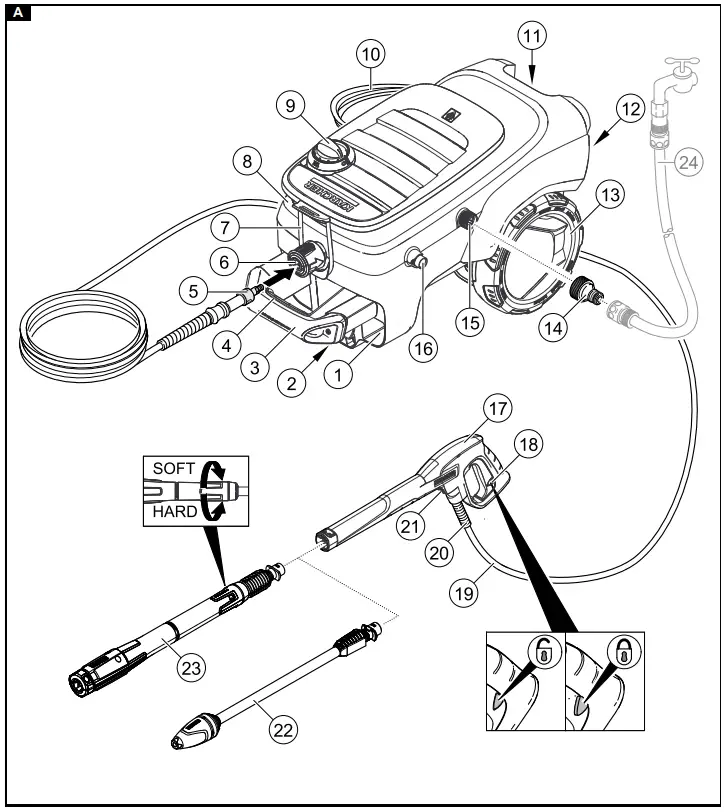 KARCHER K 7 Compact High Pressure Washer - fig1