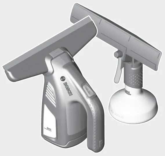 BOSCH 06008B7200 GlassVAC Cordless Surface Cleaner