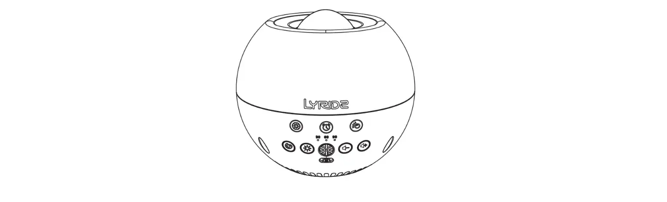 Lyridz A5427 Star Projector Light User Guide Lyridz A5427 Star Projector Light User Guide