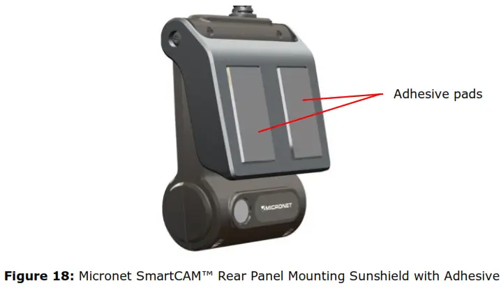 Micronet A9 SmartCam User Guide - Adhesive pads