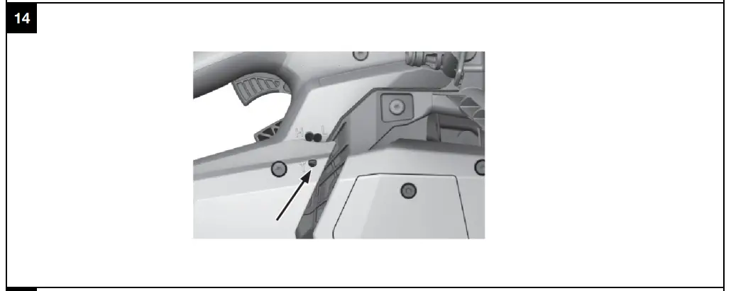 Adjusting the carburetor
