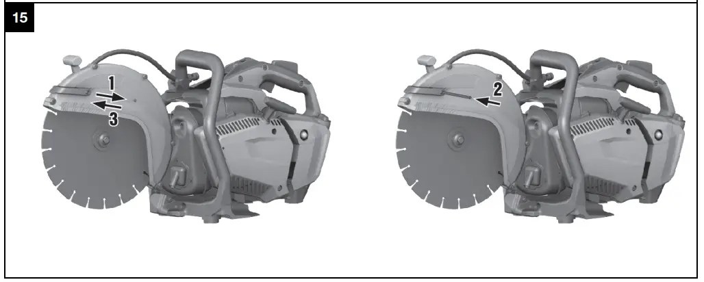 Cleaning the water nozzles
