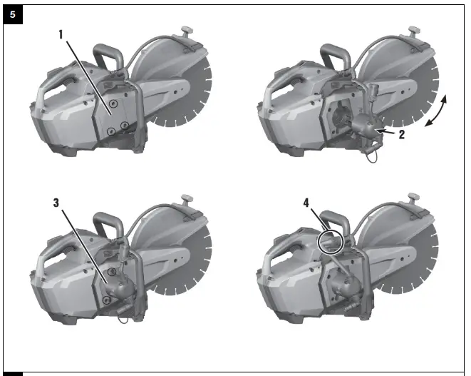 Fitting the water pump