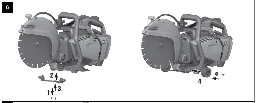 Fitting the wheel set