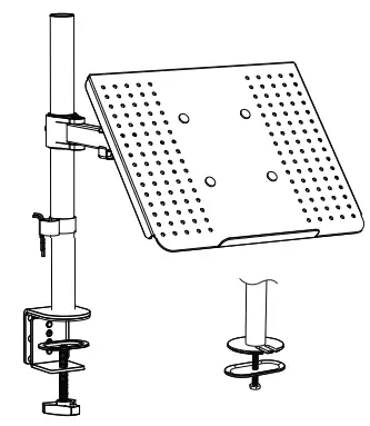 ALI Laptop Tray Desk Mount Installation Guide1