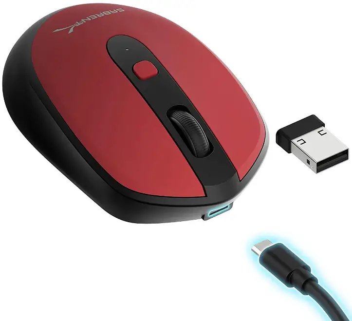 SABRENT MS-RCWM 2.4GHz Rechargeable Wireless Mouse