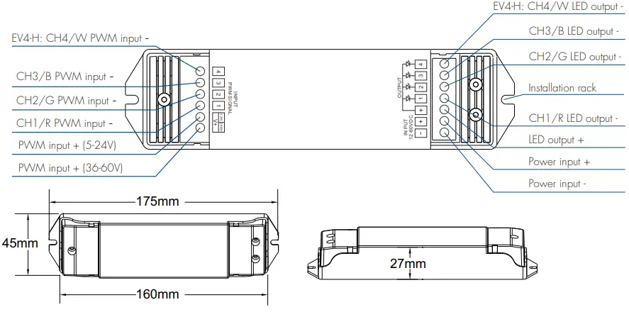 OPTONICA 6394 3 or 4-Channel-12-60V-Constan-tVoltage-Power-Repeater-FIG-1