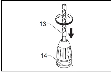 MAKITA HR5212C AVT Rotary Hammer 13