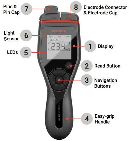 Delmhorst BDX-30 Navigator Series Moisture Meters 2