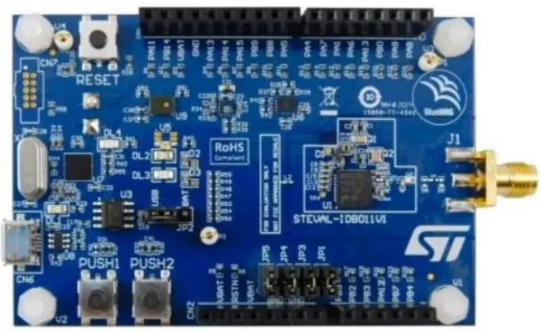 TEVAL-IDB011V1 evaluation platform