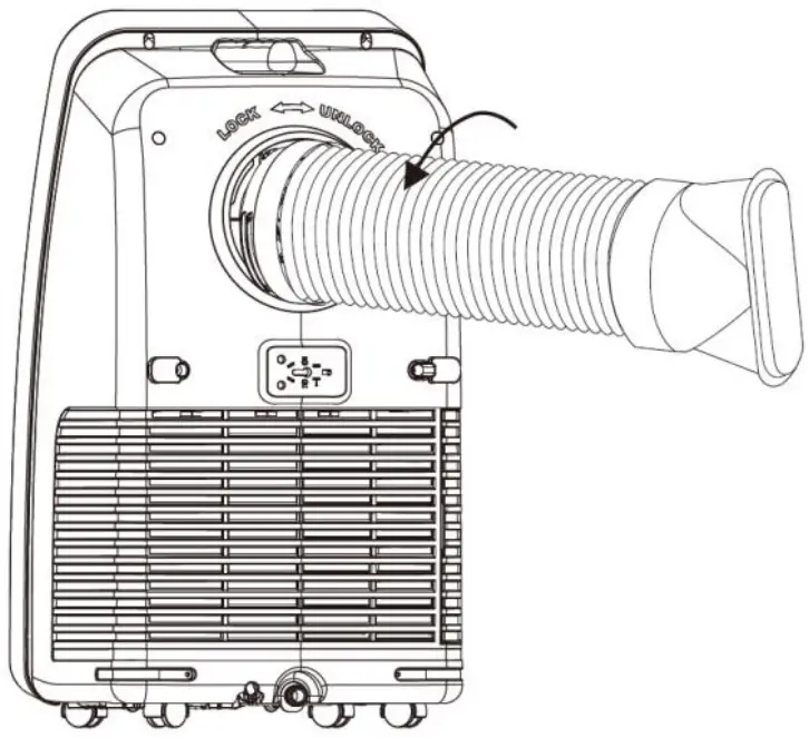 newair NAC08KWH00 3 in 1 Portable Air Conditioner - Installation