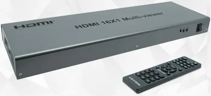 J-TECH DIGITAL JTECH-MV161 4K HDMI 16x1 High Performance Multi Viewer