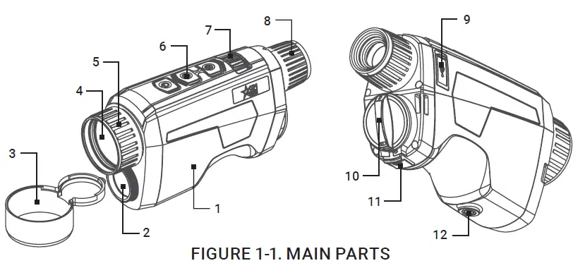 AGM Global FUZION Fusion Thermal & Optical Bi-Spectrum Monocular-2