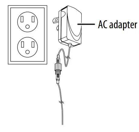 BEST BUY LED Tape Light BE-LED16RGB19 - Plug the AC adapter