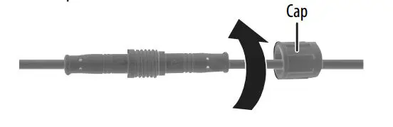 BEST BUY LED Tape Light BE-LED16RGB19 - Turn the cap until it is secure