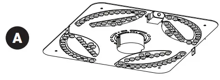 artika FM-LYC-BLJ Lydel LED Flush Mount Light - Figure 1