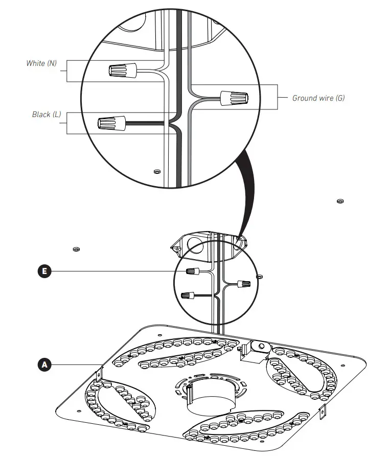 artika FM-LYC-BLJ Lydel LED Flush Mount Light - Figure 14