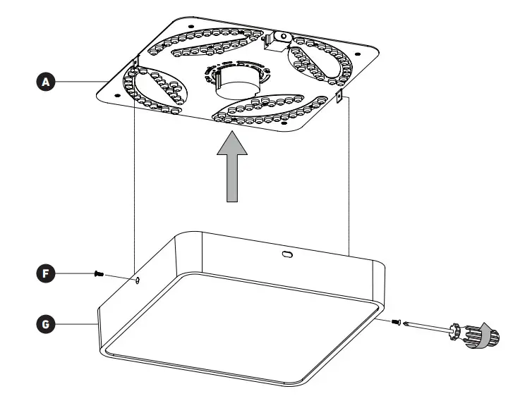 artika FM-LYC-BLJ Lydel LED Flush Mount Light - Figure 16