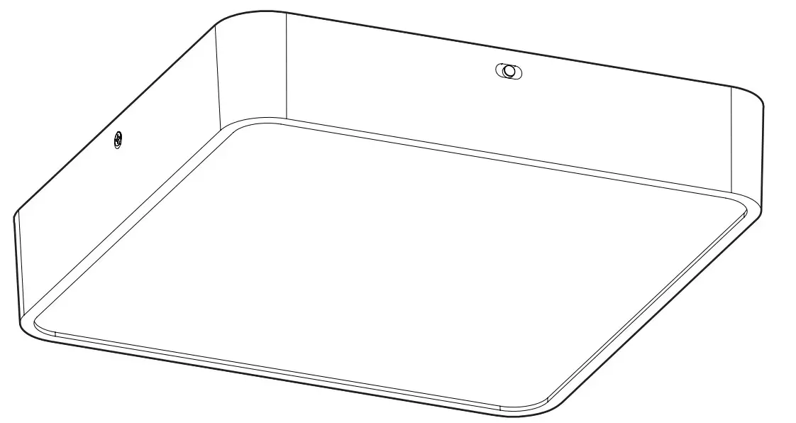 artika FM-LYC-BLJ Lydel LED Flush Mount Light