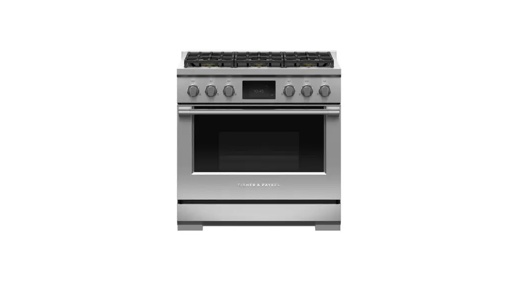 Fisher Paykel Rdv3-366-l 36 Inch 6 Burners Dual Fuel Range User Guide