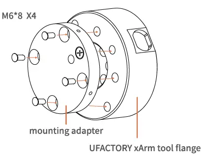 UFACTORY xArm 6 Axis Force Torque Sensor-6