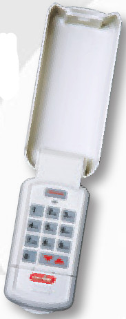 GENIE 1028 Belt or Chain Driver Garage Door Opene - Wireless Keypad 1