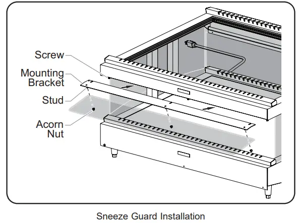 Hatco GR3SDH Single Glo-Ray Heated Glass Merchandising Warmer - Fig 12
