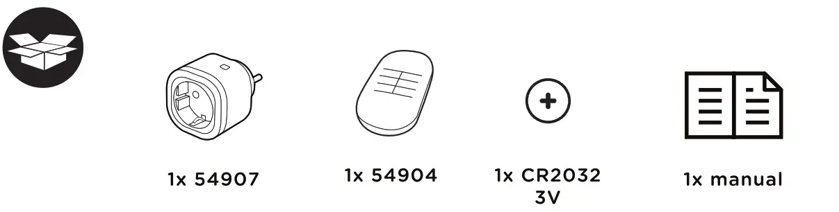 DIO 54917 OnOff Wi-Fi and 433MHz Plug Remote Control - Fig