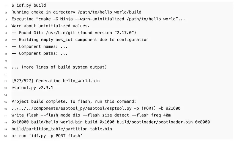 ESPRESSIF ESP32-S3-MINI-1 Development Board - code